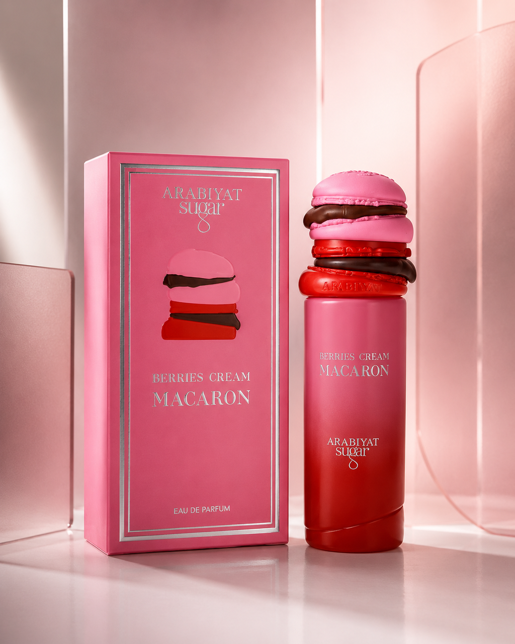 Berries Cream Macaron Arabiyat Sugar