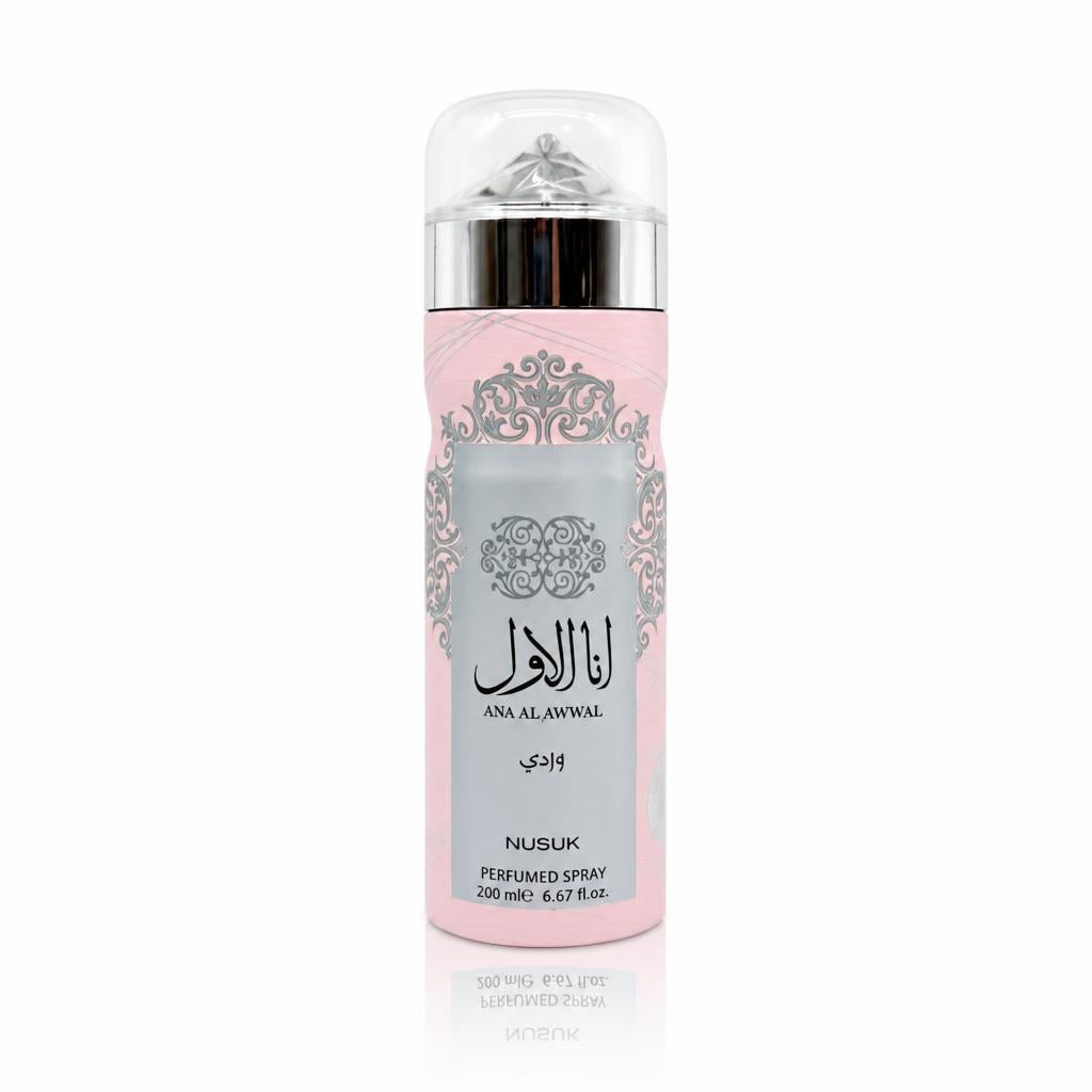 Ana Al Awwal Wardi Nusuk Perfumed Spray – 200 mL
